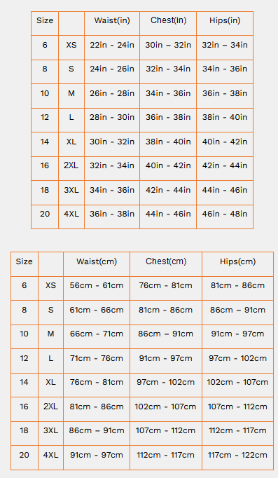 2024 Zone3 Womens Yulex Swimsuit Size Chart Final 0 Size Chart